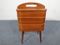 German Teak Sewing Box, 1950s, Image 4