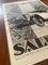 Original Salmson Billancourt Seine Auto Poster von Alexis Kow, 1930er 2