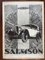 Original Salmson Billancourt Seine Car Poster by Alexis Kow, 1930s 7
