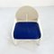 Blue & Beige 54 L Armchair attributed to Gae Aulenti for Knoll International, 1970s 12