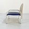 Blue & Beige 54 L Armchair attributed to Gae Aulenti for Knoll International, 1970s 7