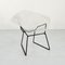 Diamond Chair in Schwarz & Weiß von Harry Bertoia für Knoll Inc., 1960er 1