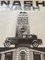 Vintage Nash Car Poster by Rogério for Barbecot, Paris, 1930s, Image 6