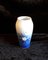 Vintage Danish Porcelain Vase with Blue Floral Decor from Bing & Grondal, 1960s, Image 1