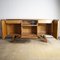 Italian Light Oak Sideboard with 2 Side Doors in the Style of Carlo Mollino, 1950s, Image 7