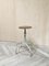 Industrial Drawing Stool in Metal and Plywood 2