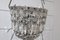 Lampade da parete in cristallo, anni '50, set di 2, Immagine 4