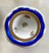 Französisches Eierservice aus Weichgekochtem Porzellan in Blau & Gold, Limoges, Frankreich, 1928, 7 . Set 7