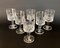Lead Crystal Wine Glasses with Diamond Pattern from Barthmann, West Germany, 1970s, Set of 6 3