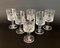 Lead Crystal Wine Glasses with Diamond Pattern from Barthmann, West Germany, 1970s, Set of 6, Image 3