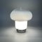 Space Age Mushroom Glass Lamp, Italy, 1970s 11