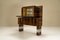 Art Deco Highboard aus Makassar Ebenholz, Italien, 1950er 5