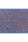 Silk Suzani Blue Table Runner with Pomegranate Design, Image 4