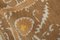 Suzani White Washed Tribal Tapestry, Image 8