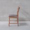 Mid-Century Danish Oak Razor Dining Chairs by Henning Kjærnulf, Set of 5 5