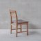 Mid-Century Danish Oak Razor Dining Chairs by Henning Kjærnulf, Set of 5, Image 6