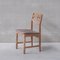 Mid-Century Danish Oak Razor Dining Chairs by Henning Kjærnulf, Set of 5 7