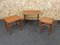 Tavolini ad incastro in teak di Kai Kristiansen per Skovmand & Andersen, anni '70, set di 3, Immagine 12