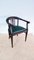 Butaca Bauhaus de roble con asiento de cuero, Alemania, Imagen 2