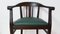 Butaca Bauhaus de roble con asiento de cuero, Alemania, Imagen 11