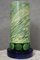 Green & Blue Murano Glass Table Lamp, 1980s 1