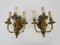 Wall Lights with 3 Candles, 1970s, Set of 2, Image 5