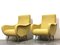 Italian Lady Lounge Chairs attributed to Marco Zanuso, 1960s, Set of 2 7