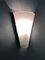 Lámparas de pared italianas Art Déco de vidrio pulido, años 70. Juego de 2, Imagen 2
