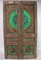 Antique Hand-Carved Colored Glass Door with Double Wing Door Swat-Tal, Pakistan, 1920s 11