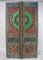 Antique Hand-Carved Colored Glass Door with Double Wing Door Swat-Tal, Pakistan, 1920s 5