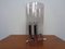 Space Age Glass & Chrome Table Lamp, Germany, 1960s, Image 3