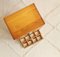 Vintage Archivbox mit 10 Schubladen aus Holz, 1950er 7