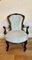 Victorian Carved Walnut Armchair, 1860s, Image 3
