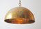 Scandinavian Brass Pendant Lamp with Grain Rods from Holm Sørensen & Co, 1960s, Image 4