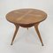 Italian Wooden Coffee or Side Table with Brass Feet, 1960s, Image 6