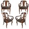 Biedermeier Dining Chairs, Set of 4, Image 1