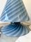 Italian Blue Spiral Murano Glass Lamp by La Murrina, 1970s 12