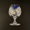 Bicchieri da vino in cristallo e caraffa con tappo di Marquise De Jegonras, Francia, anni '80, set di 5, Immagine 5