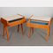 Vintage Nachttische aus Holz & Formica, 1970er, 2er Set 3