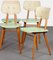 Wooden Chairs from Ton, 1960s, Set of 4 1