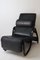 Sinus Lying Leather Black Chair from Westnofa, 1970s 6