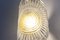Lámpara de pared de cristal de Murano con hoja cromada de Made Murano, años 50, Imagen 14