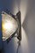 Murano Glass Wall Lamp in Chrome Sheet from Made Murano Glass, 1950s, Image 18