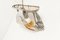 Murano Glass Wall Lamp in Chrome Sheet from Made Murano Glass, 1950s, Image 5