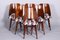 Mid-Century Beech Chairs attributed to Oswald Haerdtl, Czechia, 1950s, Set of 6 1