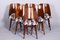 Mid-Century Beech Chairs attributed to Oswald Haerdtl, Czechia, 1950s, Set of 6, Image 1