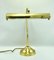 Bankers Desk Lamp in Brass, 1970s, Image 1