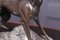 JF Gechter, Escultura de un Whippet, 1835, Bronce, Imagen 8