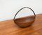 Mid-Century Wood and Brass Bowl in the style of Auböck, 1950s 1