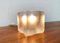 Vintage German Glass Ta 14 Cube Table Lamp from Peill & Putzler, 1970s, Image 13